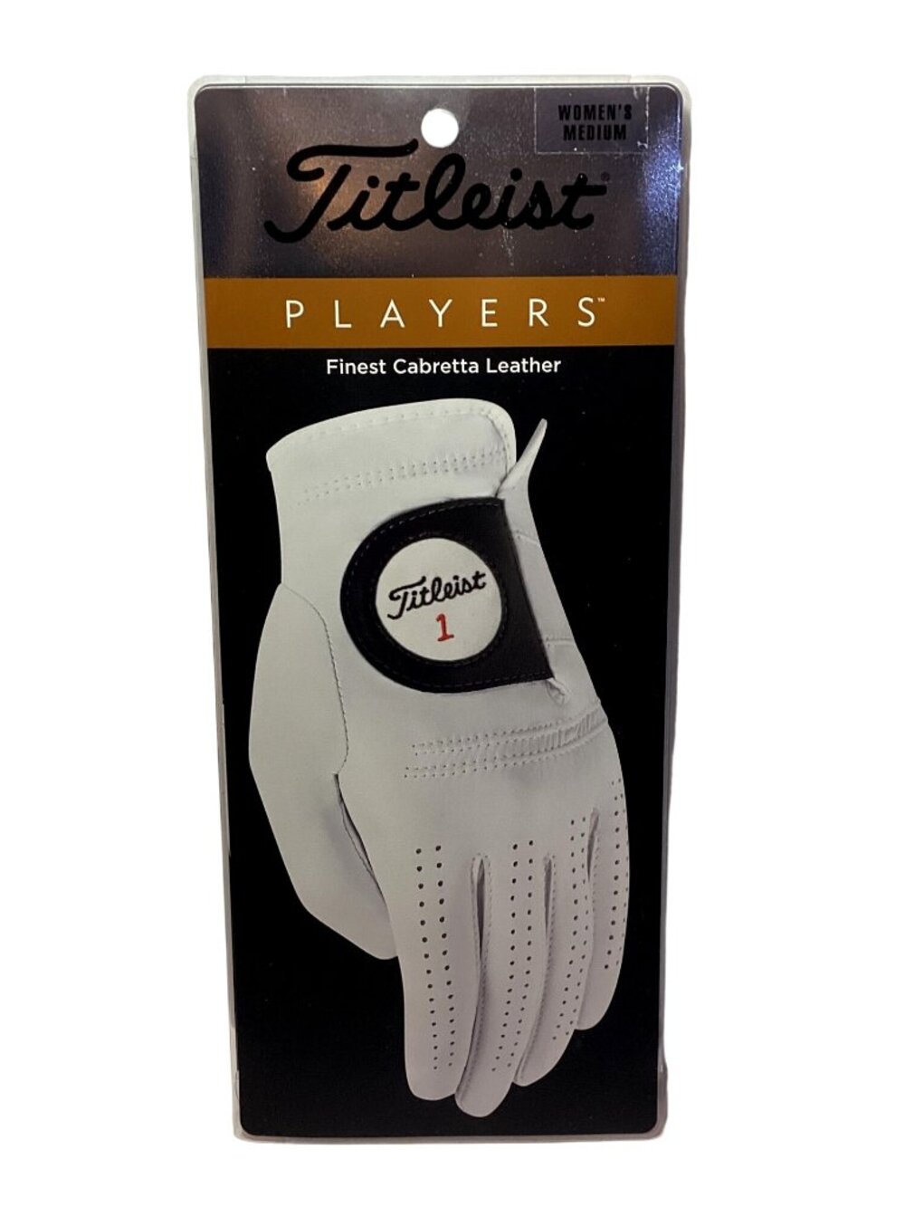 Titleist Players Women's Cabretta Leather Golf Glove Left Hand Medium New